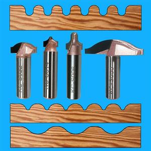淘宝金刚石圆底刀木工开槽开线条橱柜门板吸塑门板雕刻机刀具圆弧拉a