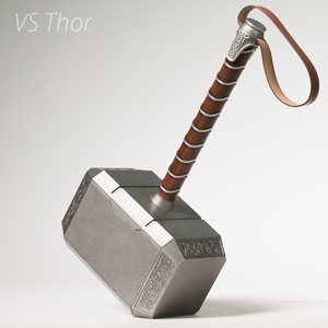 vs高端 复联 雷神之锤1:1全金属质感增强版 雷神索尔武器模型周边