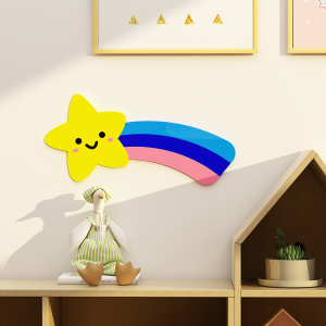 卡通可爱补墙洞贴纸墙纸3d立体墙贴画自粘遮挡窟窿破洞瑕疵客厅