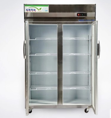 龙美立式两门展示柜冷藏冰柜饮品饮料保鲜陈列展示蔬菜商用点菜柜