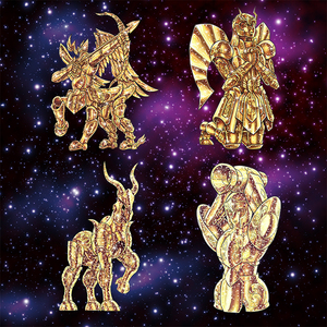 十二星座t恤圣斗士星矢周边衣服黄金圣衣十二宫动漫潮牌情侣短袖