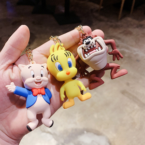 翠迪鸟挂件可爱兔八哥钥匙扣卡通个性潮流包包小挂饰钥匙链小礼品