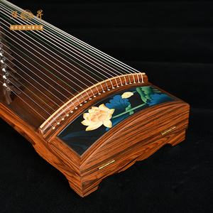 弦昇古筝幽兰彩绘工艺专业演奏级成人儿童初学折入门高端古筝琴