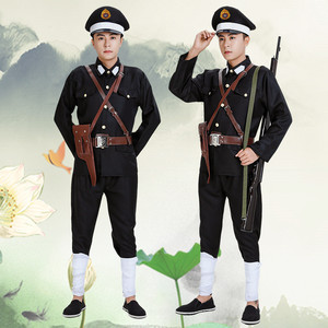 上海滩巡捕房同款伪军舞台话剧表演服装民国警察服二狗子演出服