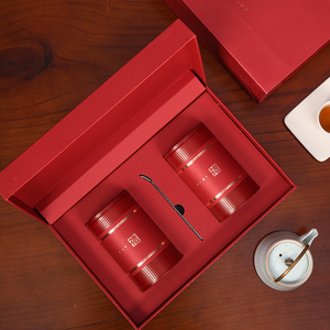 茶叶包装盒半斤一斤装通用空盒子高档红茶铁罐绿茶茶叶空礼盒定制
