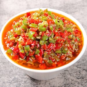 湖南特产农家自制辣椒酱超特辣下饭菜瓶装蒜蓉青红剁椒香辣拌饭酱