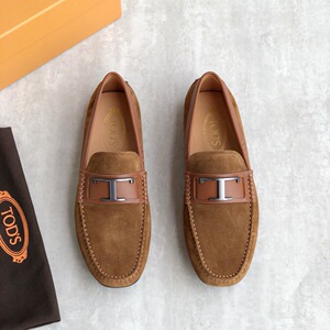 海外代购 tods/托德斯 2022春夏新款 男士平底休闲皮鞋豆豆鞋男鞋