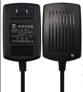 粤英YW-18W 9v 2A 电源适配器充电器测试仪电源音响电源长线磁环