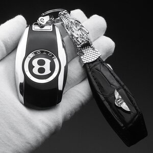 适用于宾利钥匙扣添越飞驰欧陆慕尚雅致高档汽车钥匙链环男士礼品