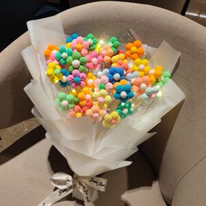 diy粘土花束材料包创意手工网红抖音小红书同款生日礼物送男友