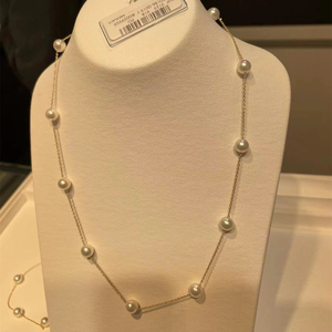 日本代购 tasaki/塔思琪 18k 21颗海水珍珠 长款项链 毛衣链_阿里巴巴