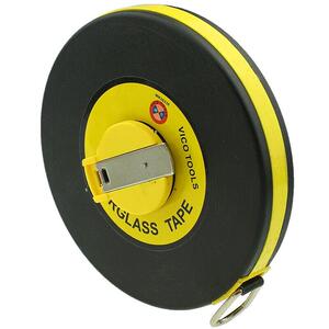 威威克(vi克(vic软o)30米皮土尺木尺卷尺摇尺操场盘尺工程测量