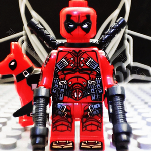 80卓越正坊淘宝兼容乐高积木超级英雄x战警死侍2deadpool第三方moc