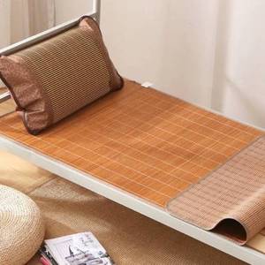 学生单人凉席09米双面席11竹席冰丝席两用席宿舍草席12床07席