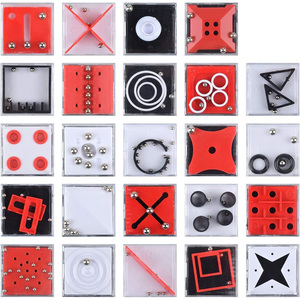 你敢挑战吗FIDGET BOX迷宫解压盒子平衡游戏智力无聊打发时间玩具
