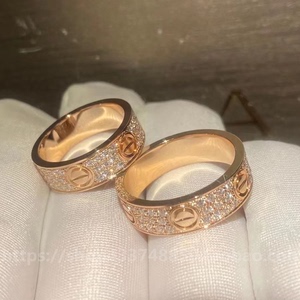 卡地亚戒指满天星宽版