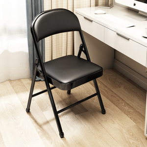 IKEA宜家简易凳子靠背椅家用折叠椅子便携办公椅会议椅电脑椅餐椅