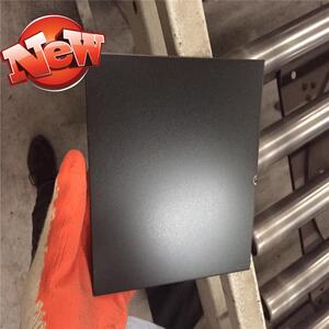 新品1镜面黑钛不j锈钢板镜黑黑钢4不锈钢样板装饰条包边天花厂定