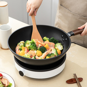 苏泊尔炒锅家用不粘锅炒菜锅新款一体式多功能铁锅燃气电磁炉通用