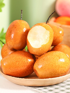 金珠沙梨王5斤现摘洛宁梨子水果梨新鲜当季整箱小沙梨应季包邮10