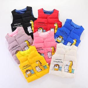 韩版儿童马甲棉服秋冬季婴儿宝宝装棉衣男童女童