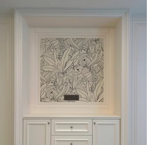 3d手绘现代时尚壁纸 客厅餐厅书房卧室背景墙纸个性艺术定制壁布