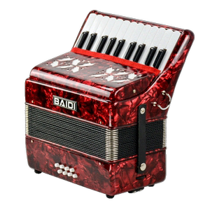 佰笛手风琴巴扬键盘8bs22键8贝斯早教自学儿童入门初学乐器巴扬手