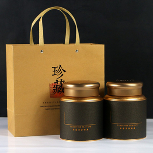 茶叶罐铁盒茶罐半斤一斤装普洱红绿茶空礼盒通用密封小青柑包装罐