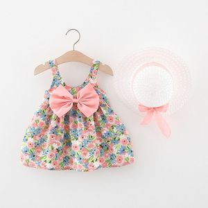 巴拉巴拉女宝宝夏季吊带连衣裙2022新款婴儿0一4岁女童洋气碎花儿
