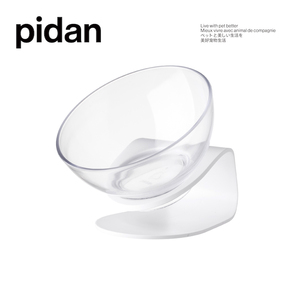 pidan 透明倾斜款高颜值吃饭喝水猫碗有效防止颈椎可调倾斜尺度