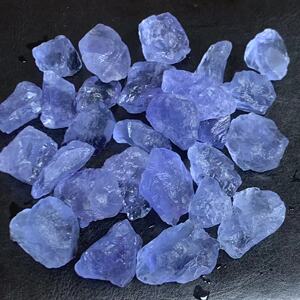 天然冰糖天空蓝萤石原石扩香石晶体diy标本海蓝水晶鱼缸摆件蓝色