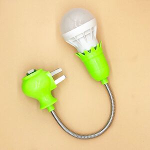 公牛bull适用插座螺口灯泡360°万向灯座转向灯头e27螺纹 led小夜