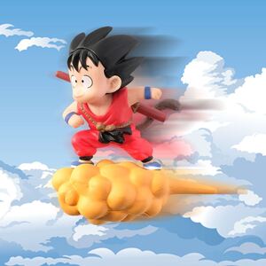 小孙悟空车窗贴摆件飞行车载筋斗云汽车后视镜七龙珠鱼缸冰箱贴