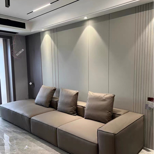 直播间硬包背景墙床头卧室客厅电视现代简约轻奢沙发软包定制