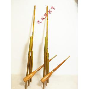 贵州苗族乐器芦笙手工竹制舞台演出大号六管六音芦笙拍下送曲谱.
