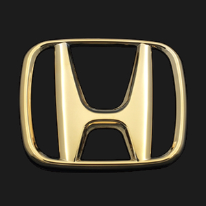 适用于七代八代雅阁十代思域crv 飞度杰德缤智前后中网车标贴金色