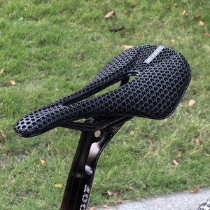 LUNJE 公路山地自行车碳纤维坐垫3D打印中空透气竞赛级超轻座垫