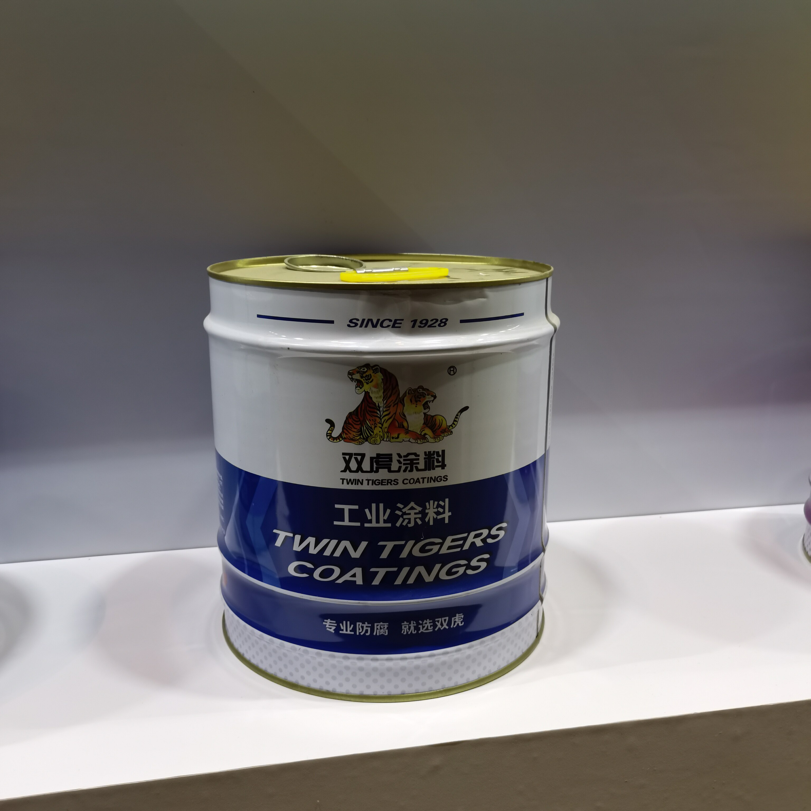 双虎油漆环氧聚氨酯漆稀释剂金属高光面漆水舱防腐防锈涂料双组份