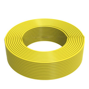 湘联国标纯铜电线电缆BV300/500V0.75-1.0【BVR35平方1米】黄色