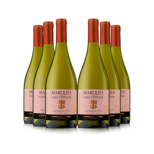 智利原瓶进口红酒 侯爵大都会霞多丽白葡萄酒 750ml *6瓶整箱装