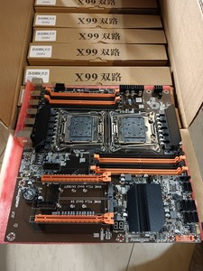 全新X99双路千兆DD4台式机主板8个DDR4内存插槽支持E5-V3/V4CPU