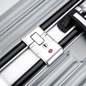 密码箱锁扣配件拉杆箱扣锁配件锁通用铝框箱扣锁旅行箱ubs充电口