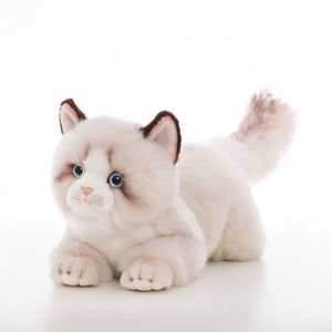 科迈特仿真宠物布偶猫毛绒玩具可爱娃娃公仔玩偶抱枕儿童安抚陪伴