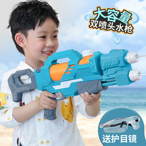 水枪大号儿童节玩具抽拉式喷水呲水高压强力大容量8射程远男女孩5