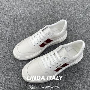 【LINDA】欧洲代 Bally/巴利男鞋新款小白鞋厚底板鞋运动鞋驾车鞋