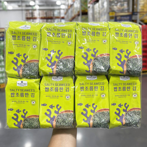 山姆韩国进口调味海苔180g袋装(24包)原味咸味即食零食超市代购