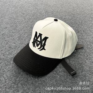 AMIRI帽子正确版 3 Star HAT货车帽夏季男女帆布棒球帽欧美卡车帽