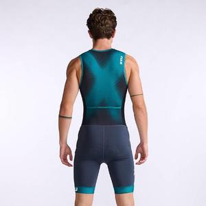 2XU Core系列男士骑行服连体衣户外山地车比赛服铁三服