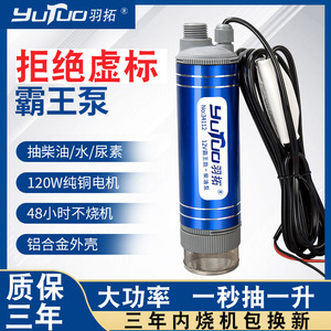 羽拓电动抽油泵12v24伏220柴油自吸式油抽小型吸油器抽油神器通用