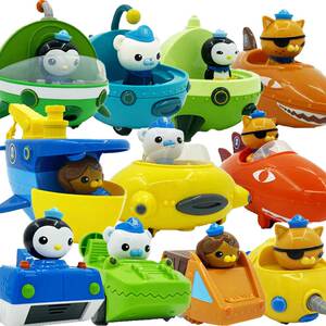 海底小纵队周边巴克队长呱唧皮索胸章胸针徽章勋章吧唧儿童礼品